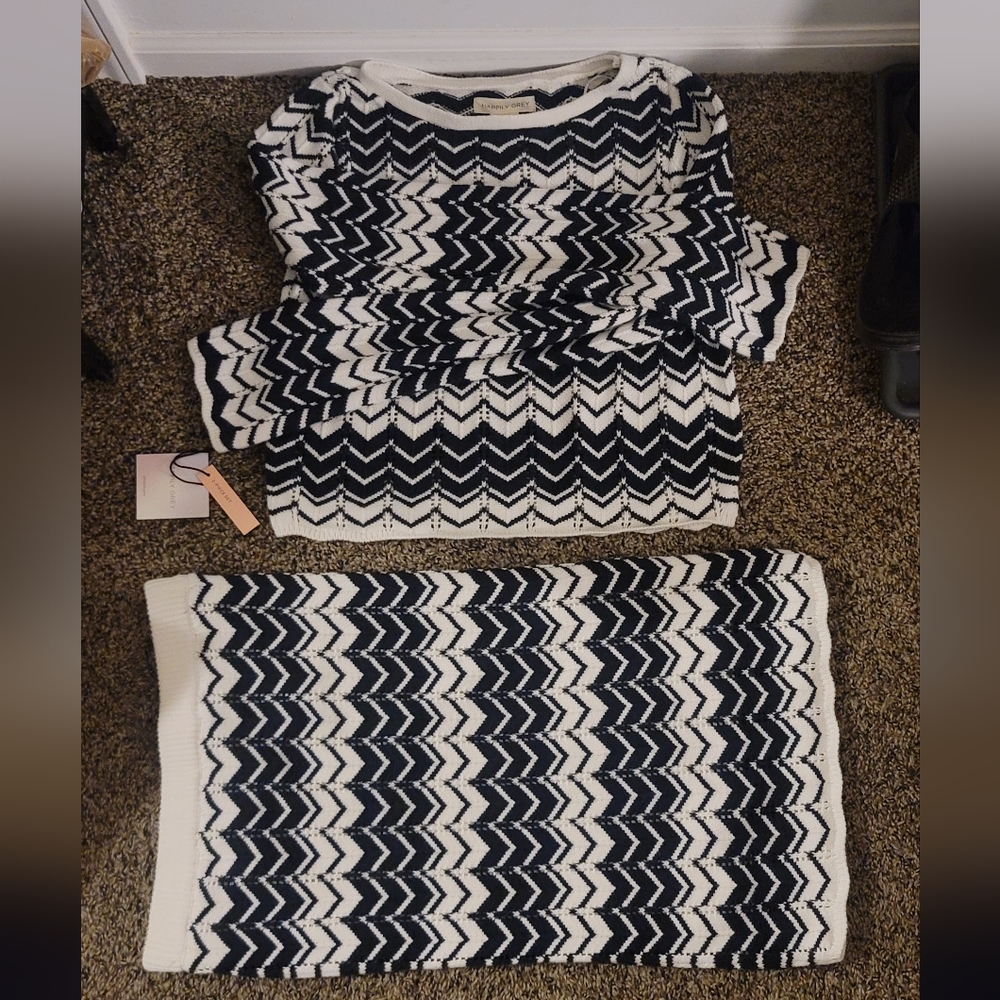 Happily Grey 2-piece Sweater Set